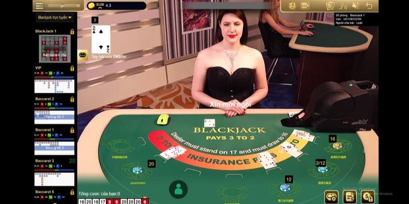 Game bài Blackjack